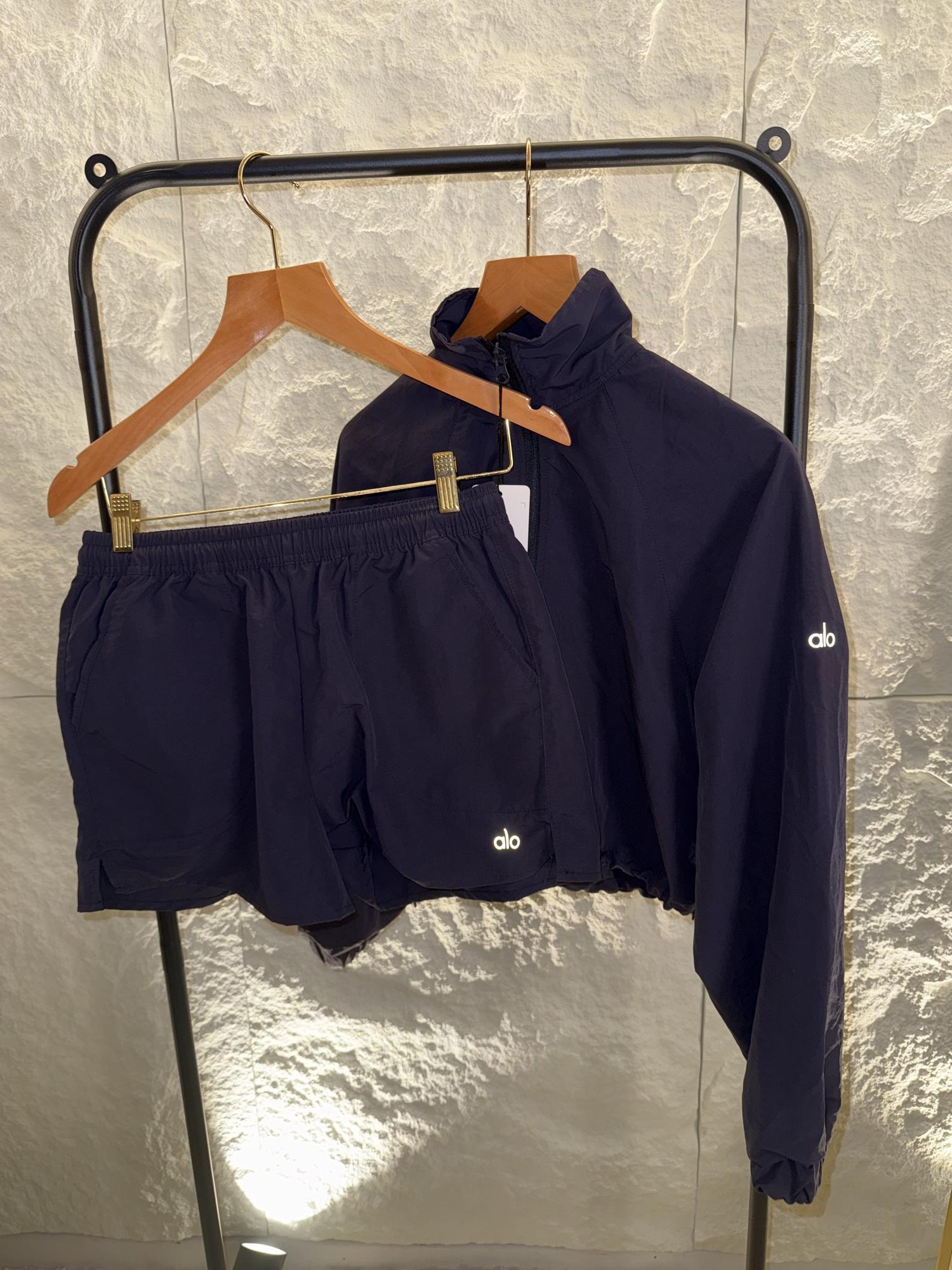 Windbreaker Set — Navy
