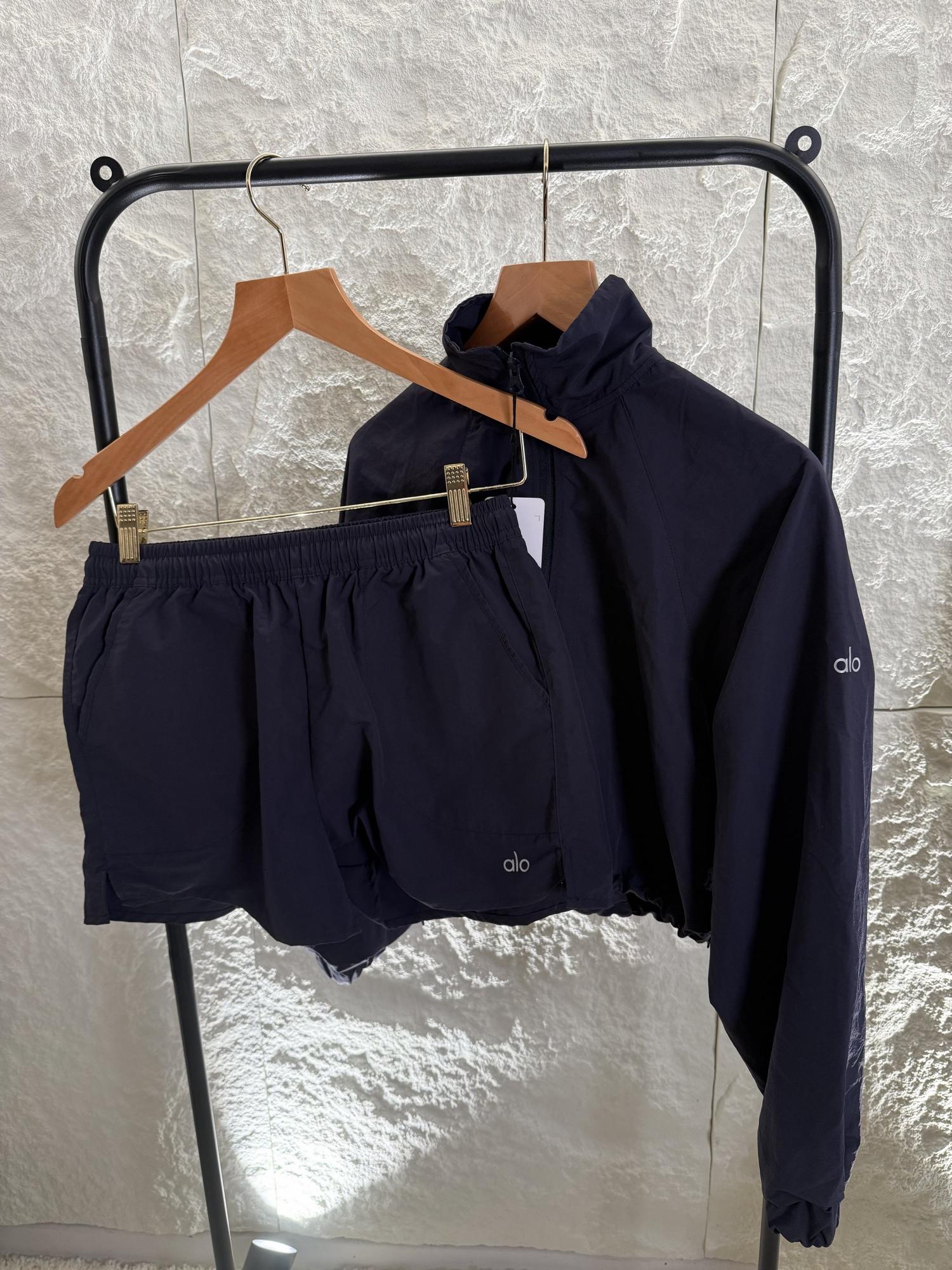 Windbreaker Set — Navy — photo 2 of 2